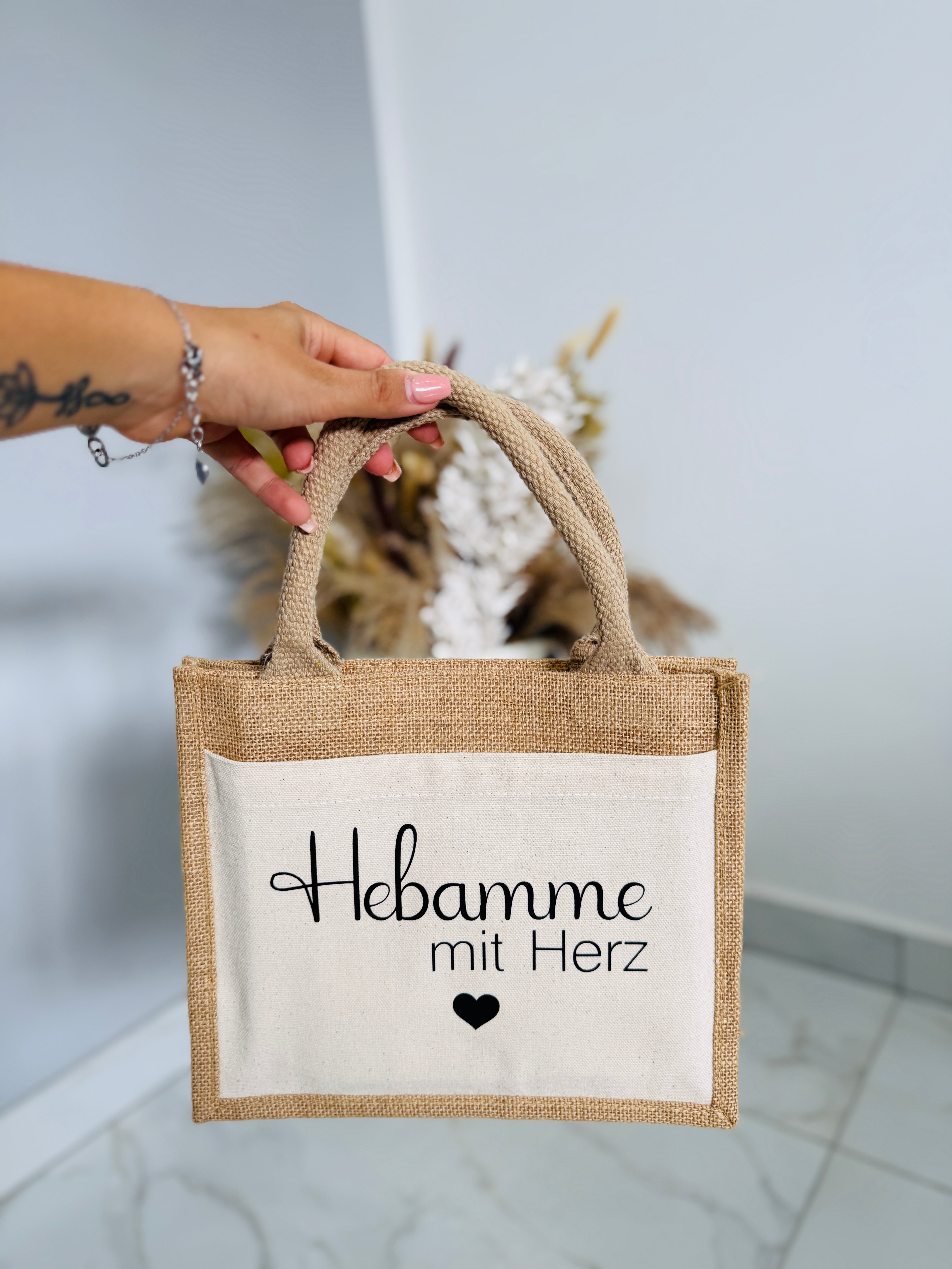 Hebammen JuteTasche