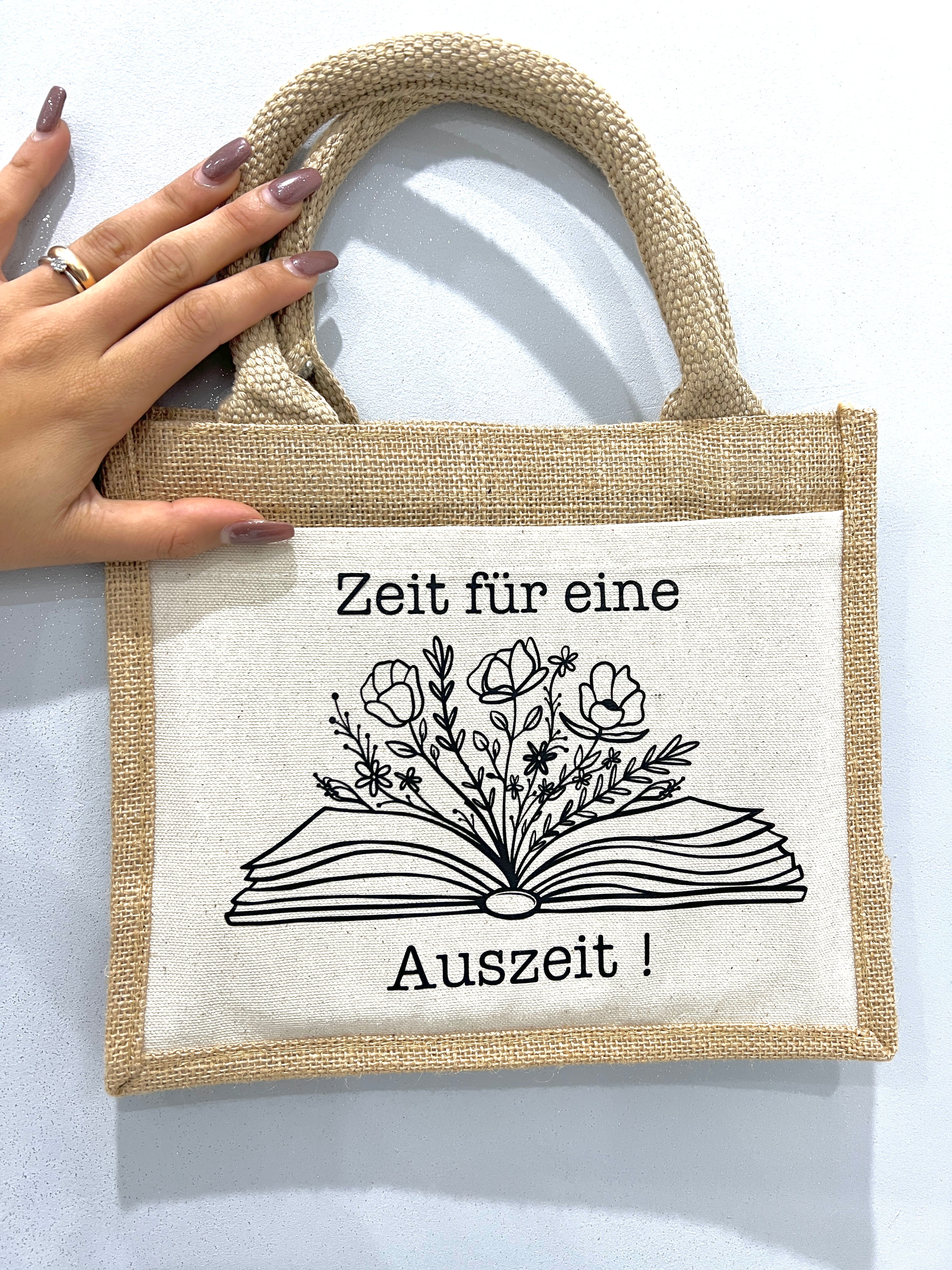 Bücher JuteTasche