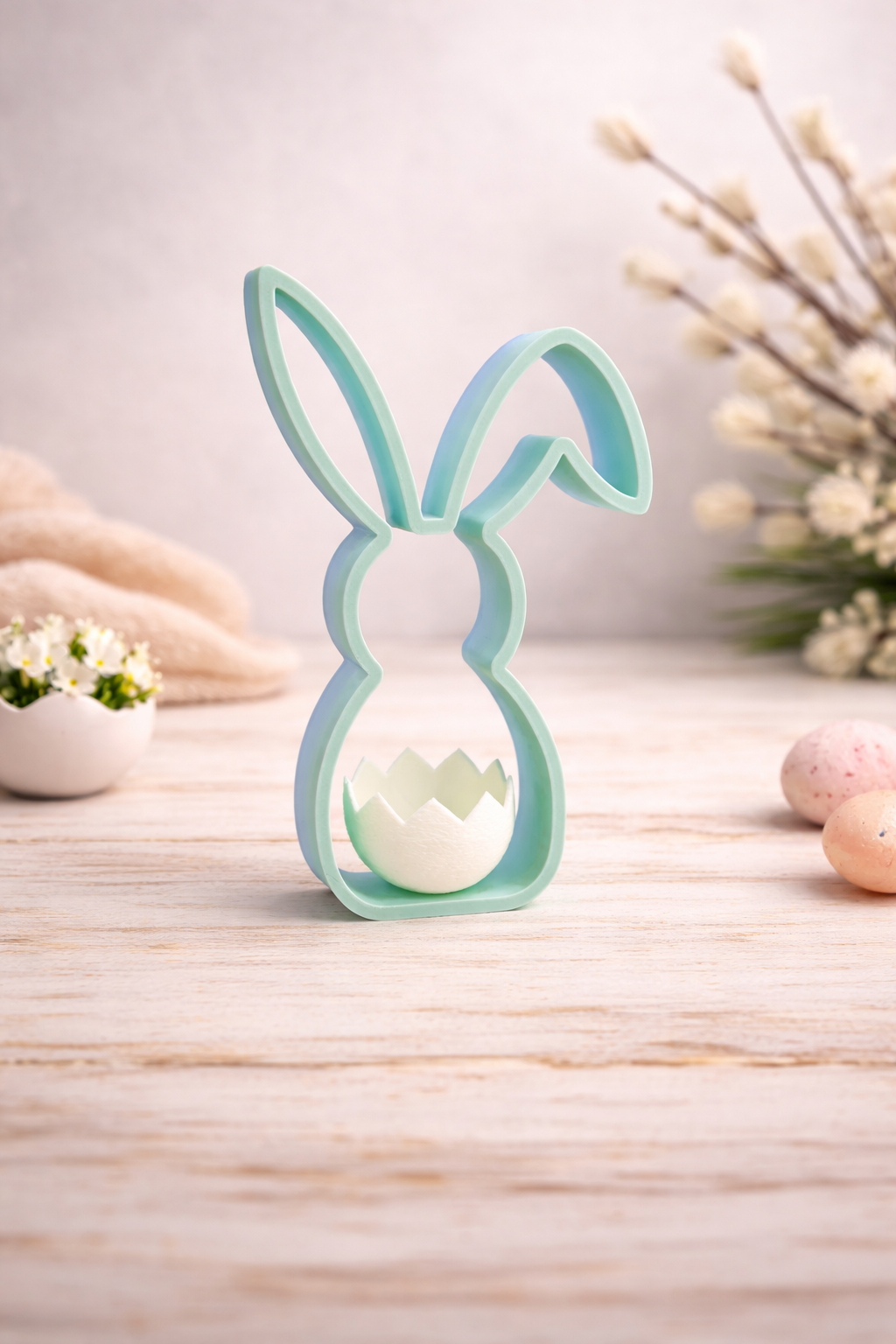 3D Osterhase mit Eierschale 🐣❤️